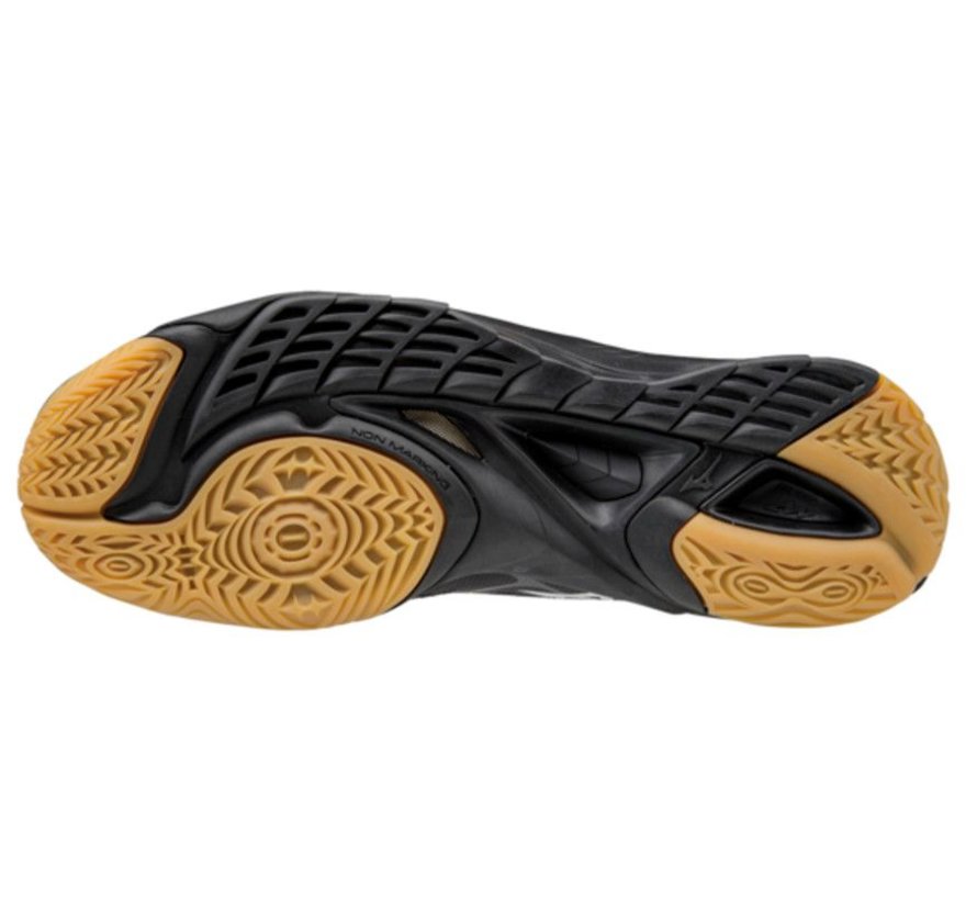 Mizuno Wave Mirage 2 zwart handbalschoenen heren (X1GA175099) -  Volleybalschoenenonline.nl