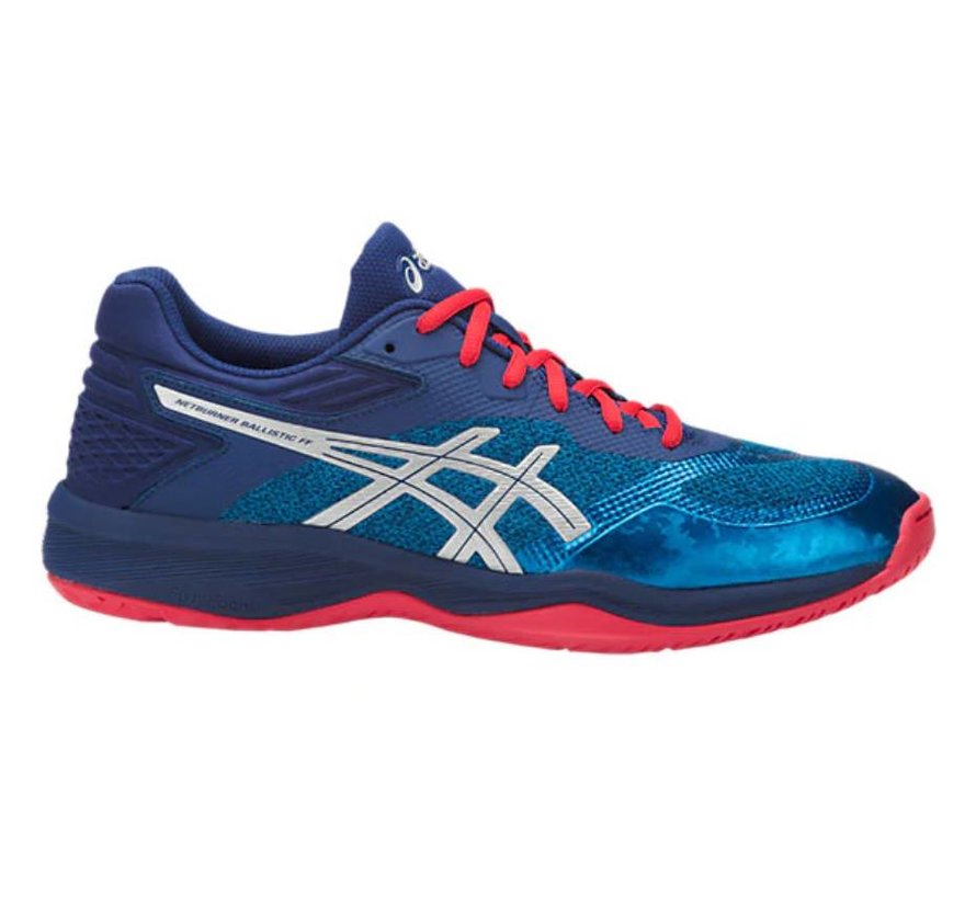 ASICS Gel Netburner Ballistic FF blauw volleybalschoenen heren