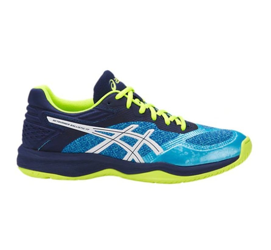 ASICS Gel Netburner Ballistic FF blauw volleybalschoenen dames