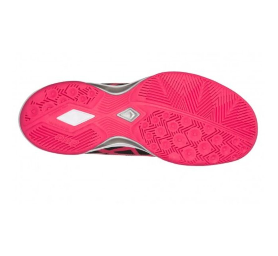 ASICS Gel Tactic zwart roze volleybalschoenen dames