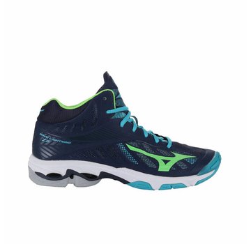 Mizuno Mizuno Wave Lightning Z4 Mid blauw volleybalschoenen heren