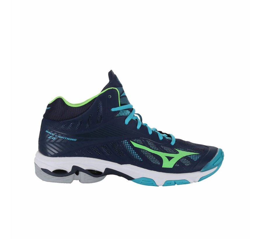 Mizuno Wave Lightning Z4 Mid blauw volleybalschoenen heren