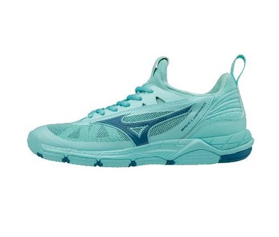 Mizuno Mizuno Wave Luminous blauw volleybalschoenen dames