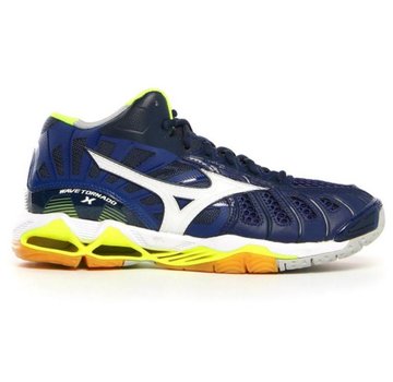 Mizuno Mizuno Wave Tornado X Mid blauw volleybalschoenen heren