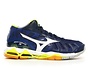 Mizuno Wave Tornado X Mid blauw volleybalschoenen heren
