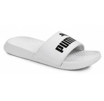 Puma Popcat badslippers wit uni
