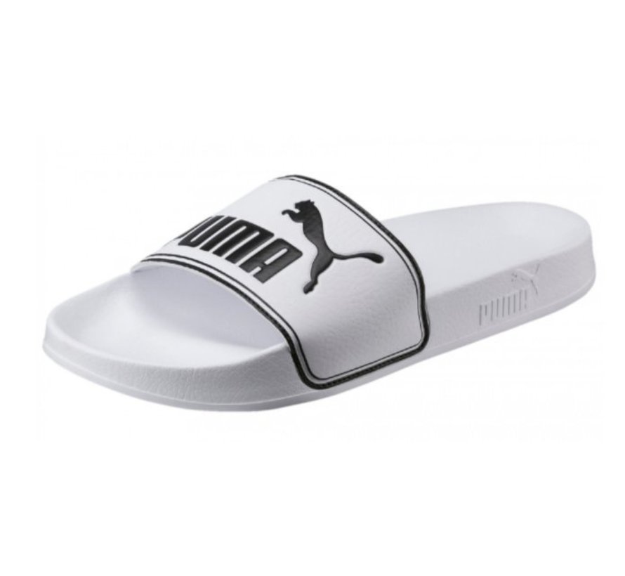 Puma Leadcat badslippers wit zwart heren