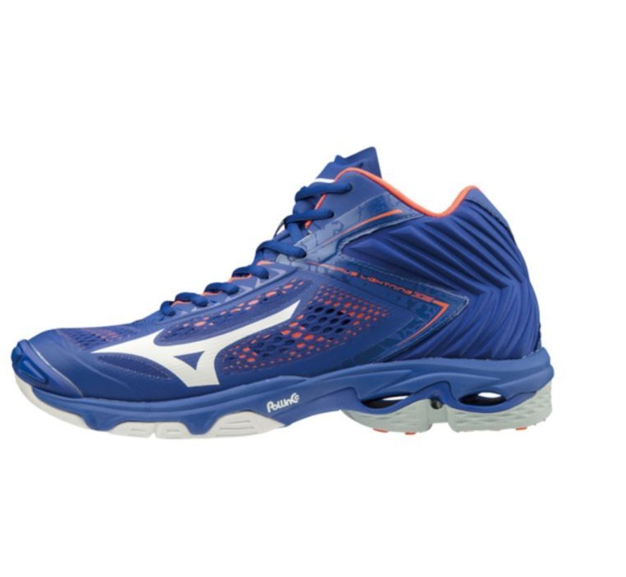 Mizuno Wave Lightning Z5 Mid blauw volleybalschoenen heren