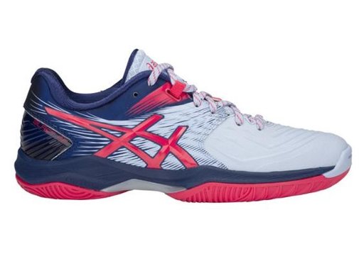 ASICS Blast FF wit rood handbalschoenen dames