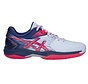 ASICS Blast FF wit rood handbalschoenen dames