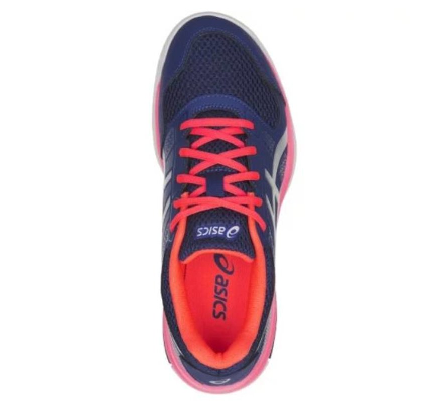 ASICS Gel Rocket 8 blauw roze volleybalschoenen dames