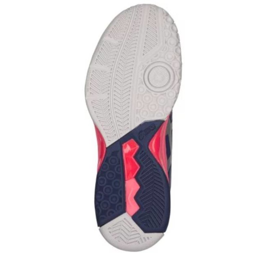 Blokkeren gips neerhalen Asics Gel Rocket 8 blauw roze indoorschoenen dames (B756Y-400) -  Volleybalschoenenonline.nl