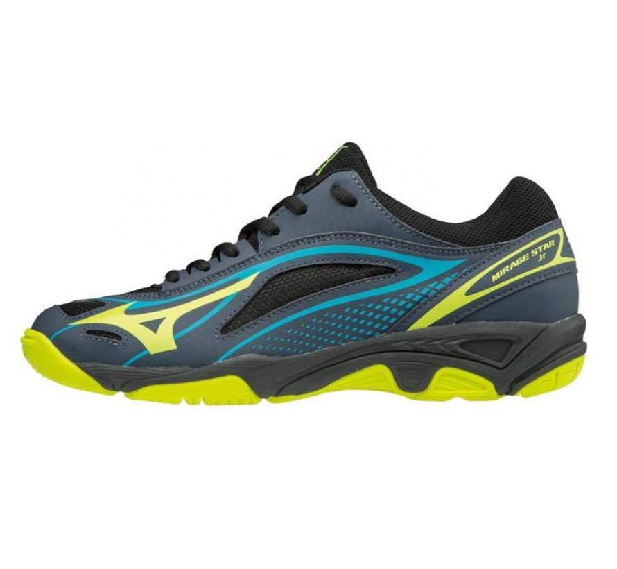 Mizuno Mirage Star 2 Jr zwart handbalschoenen kids