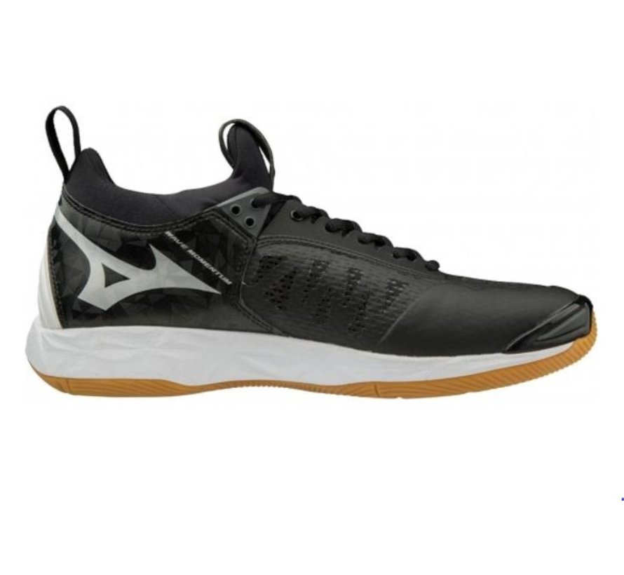 Mizuno Wave Momentum zwart indoor schoenen heren