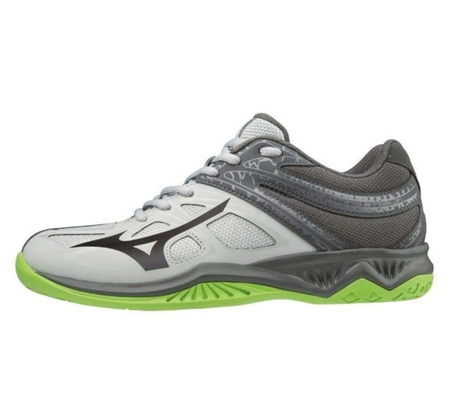 Mizuno Lightning Star Jr grijs volleybalschoenen kids