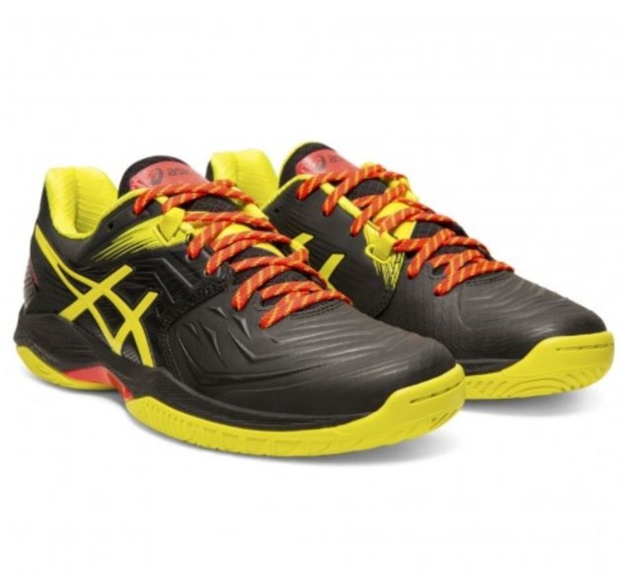 ASICS Blast FF zwart geel handbalschoenen dames