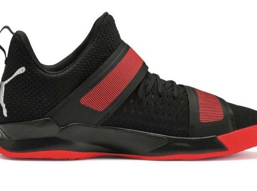 Puma Rise XT NETFIT 1 zwart volleybalschoenen unisex