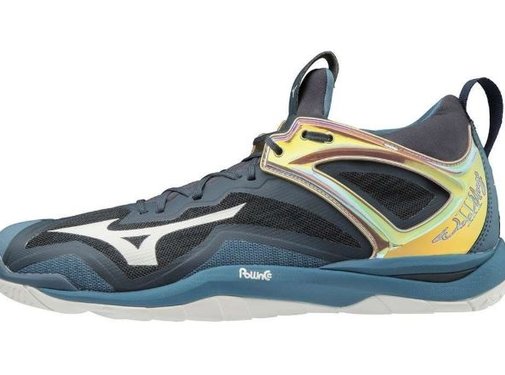 Mizuno Wave Mirage 3 blauw handbalschoenen uni