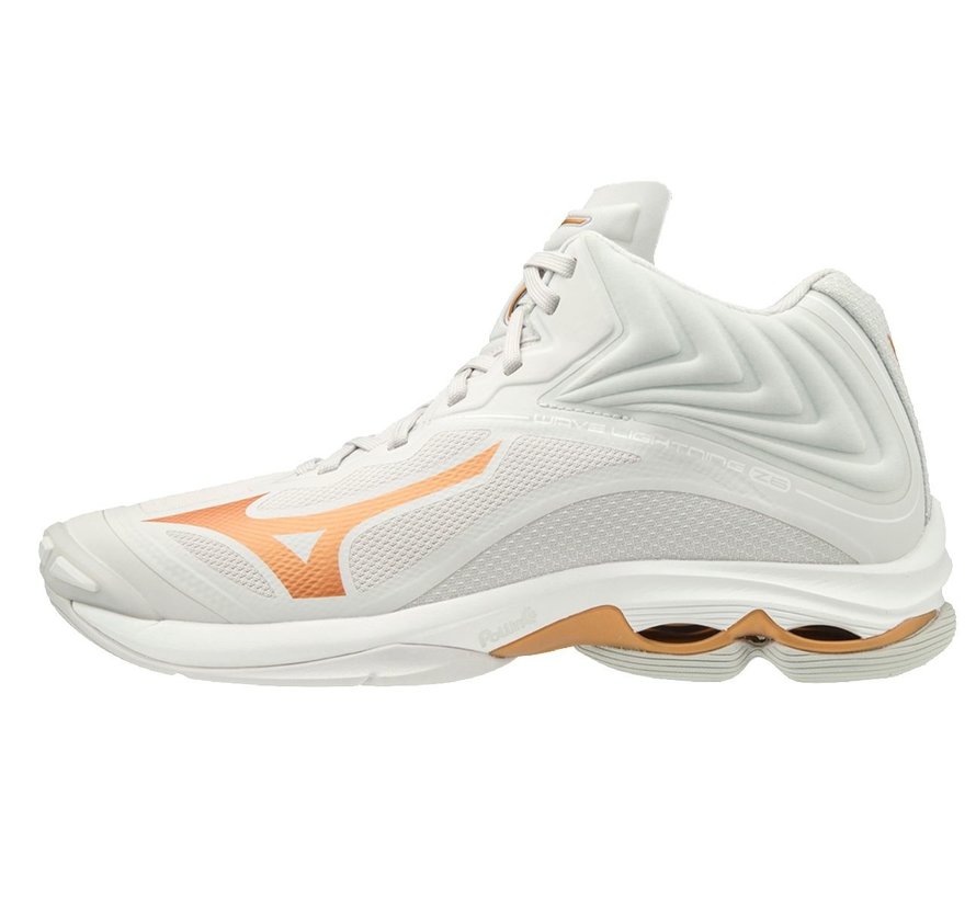 Mizuno Wave Lightning Z6 Mid wit volleybalschoenen dames