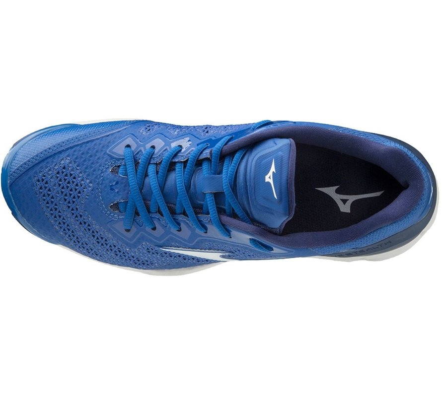 Mizuno Wave Stealth V blauw handbalschoenen unisex