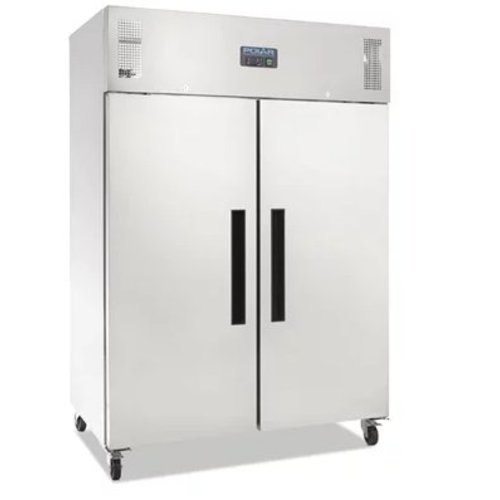  ProChef Frigo armoire réfrigérée positive double porte sur roues 134x81,5x200 cm 1200L 