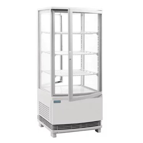  ProChef Vitrine réfrigérée Porte incurvée 86L - 98x42,9x42,5 cm 