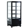 ProChef Vitrine réfrigérée Noire 68L - 88,5x42,8x38,6 cm