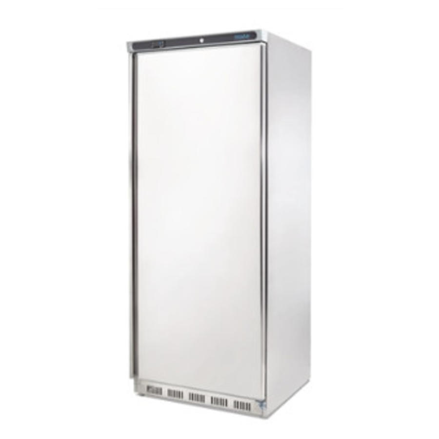 Armoire réfrigérée positive inox 189x78x69,5 cm 600L