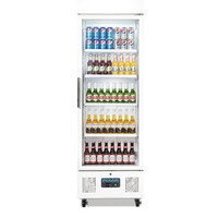 Vitrine réfrigérée vertical porte vitrée Blanc 368L - 190x62x57 cm