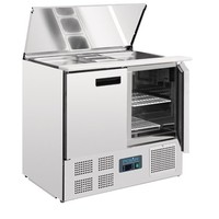 Comptoir réfrigéré à salades 240L - 88,5x90x70 cm
