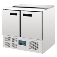 Comptoir réfrigéré à salades 240L - 88,5x90x70 cm