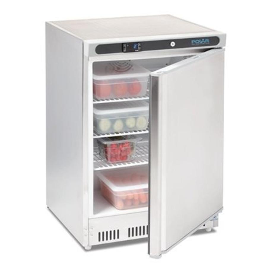 Frigo réfrigérateur inox 85,5x60x58,5cm 150L