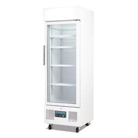 Vitrine réfrigérée porte vitrée Blanc 228L | 161Hx53Lx57,5Pcm