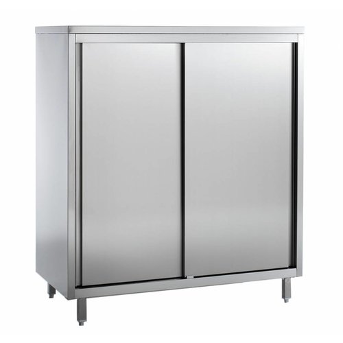  Combisteel Armoire à Vaisselle | 4 étagères | 120 (L) x 60 (P) x 200 (H) cm 