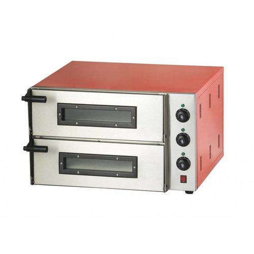  Combisteel Double four à pizza | 3000 watts | 2 pizzas 