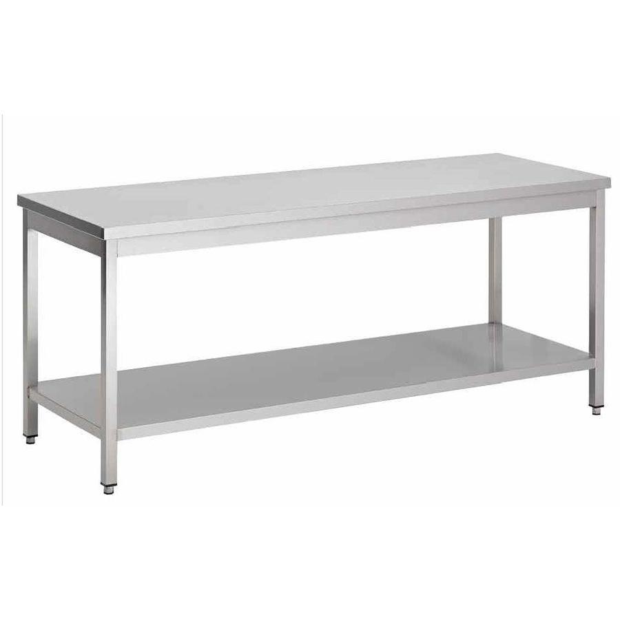 Table inox professionnelle 100 x 60 cm – Equipementpro