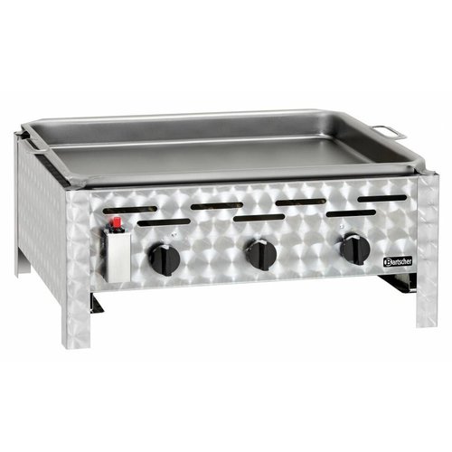  Bartscher Barbecue | Gaz de Table | 3 brûleurs 