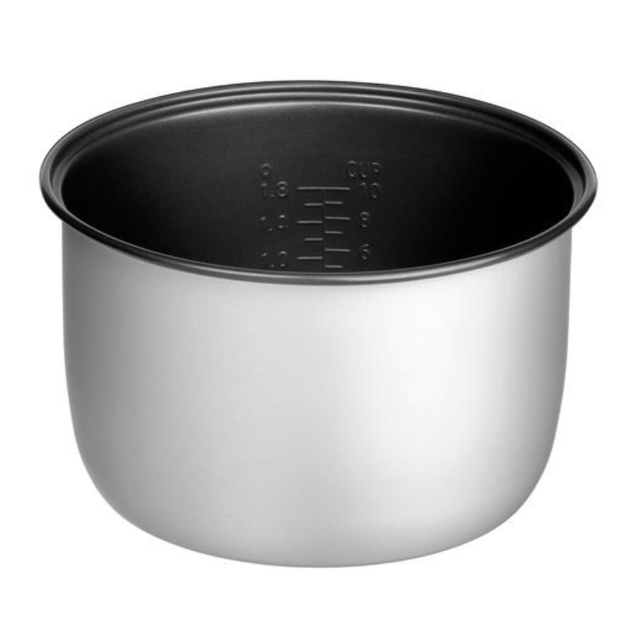 Cuiseur à riz Wouter 700 Watt | 1,8 litres | inox | 290 x 262 x 293 mm