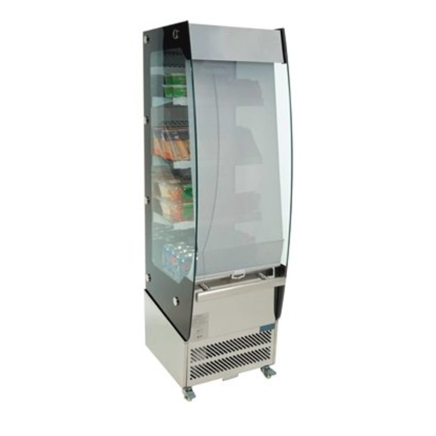 Vitrine libre service 220L - 174x49,4x60 cm