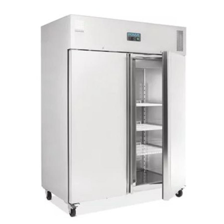 Meuble Réfrigérateur professionnel 2 portes Inox 201(H)x148,5(L)x83,5(P)cm 1300L