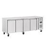 Polar Table réfrigérée | 4 Portes | 449L - 860(H) x 2230(L) x 600(P)mm