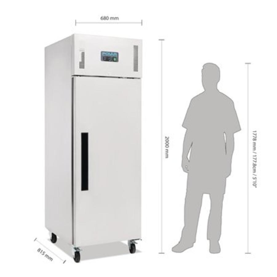 Armoire réfrigérée négative GN inox 1 porte 600L