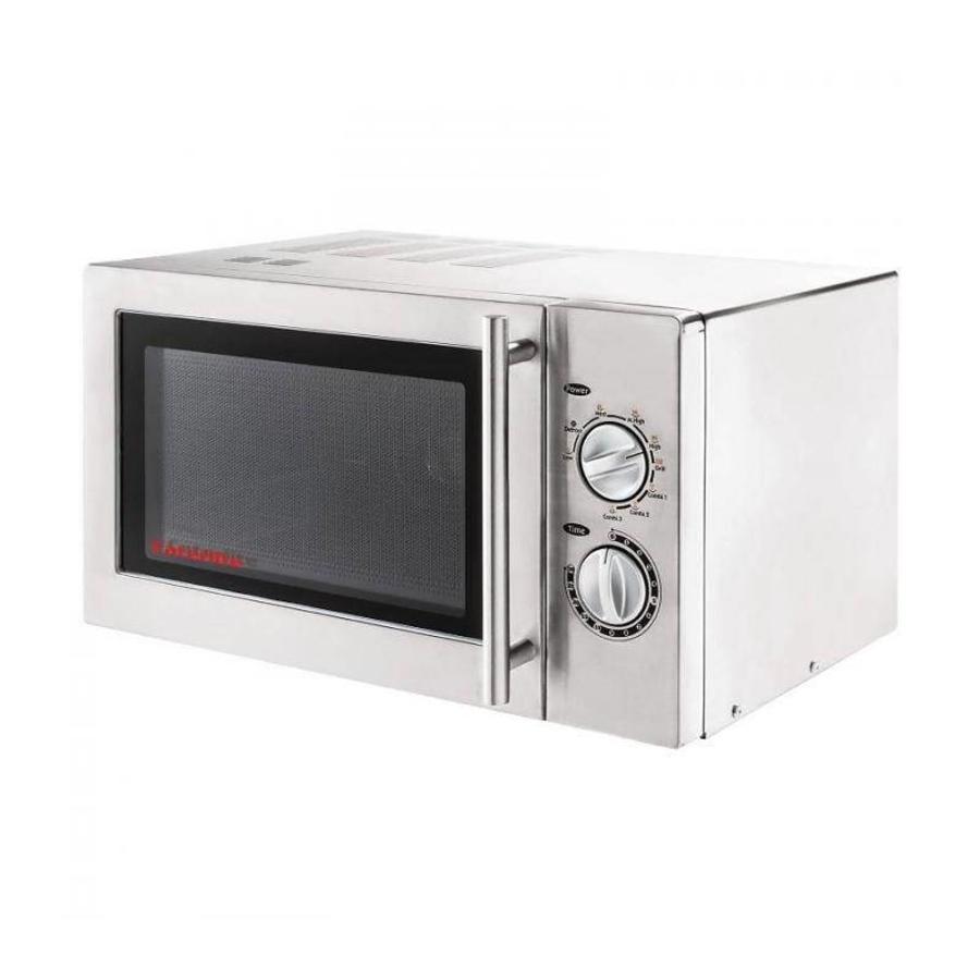 Micro-Ondes avec Grill Inox  Manuel  900W 483x39)x281(h)mm