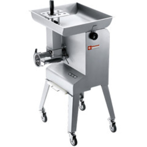  ProChef Hachoir en inox N° 32, Ø 6 mm, 600 kg/h, piètement sur roues | 2,2 kW | 535 x 505 x h1026 mm 