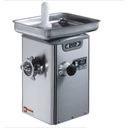  ProChef Hachoir à viande N°22 réfrigéré, monobloc inox | 310 x 350 x h615 mm | 1,1 kW 