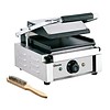 Bartscher Grill contact 1800 1G | 1,8 kW | 290 x 395 x 210 mm | 50  °C a 300  °C | Acier inoxydable