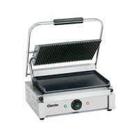 Grill contact "Panini" 1GR | 2,2 kW | 410 x 370 x 200 mm | 50  °C  a 300  °C