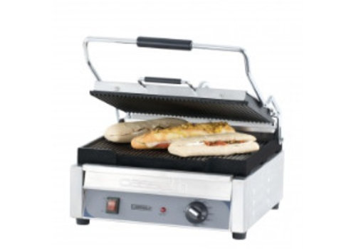  Casselin Grill Panini Grand Premium Rainurée - Rainurée | L 425 x P 580 x H 265 mm | 2 400 W | de 60°C à 300°C 