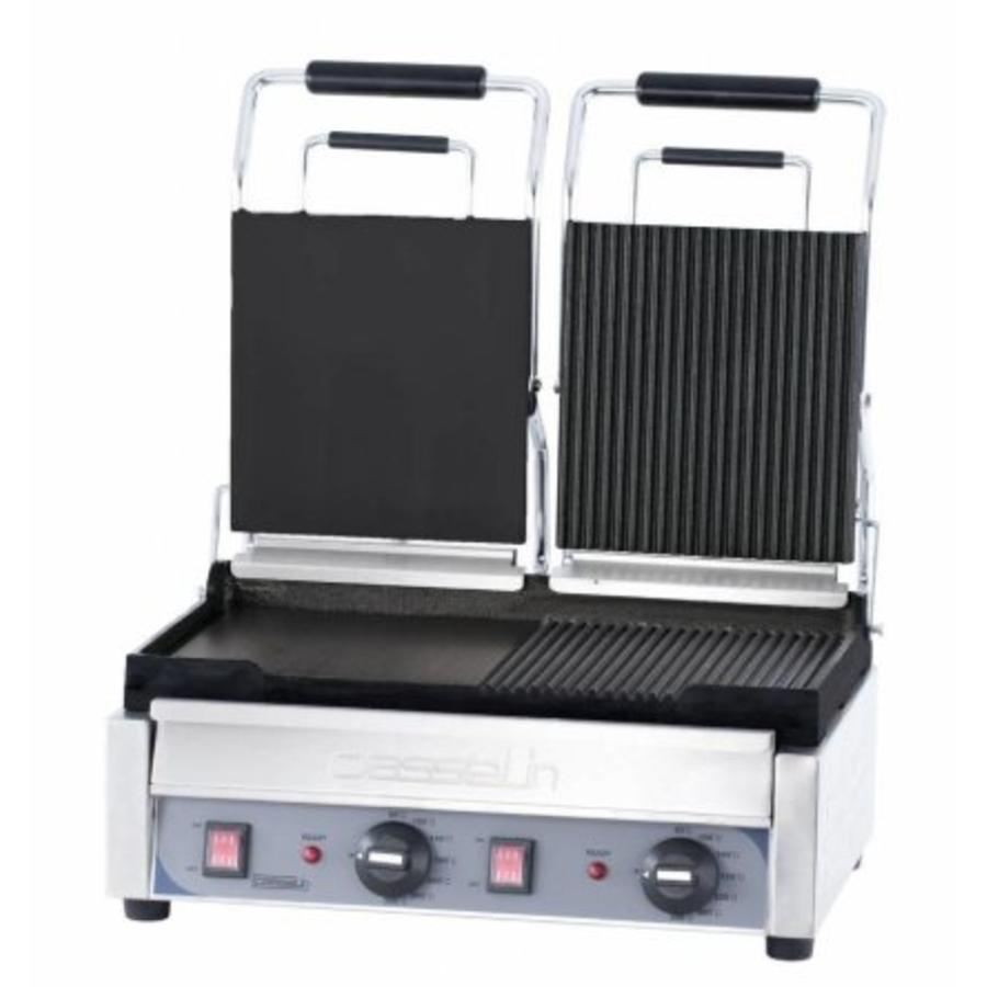 Grill Panini double Premium Mixte