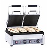 Casselin Grill Panini double Premium Rainurée - Rainurée | L 490 x P 520 x H 265 mm | 2 900 W | de 60°C à 300°C